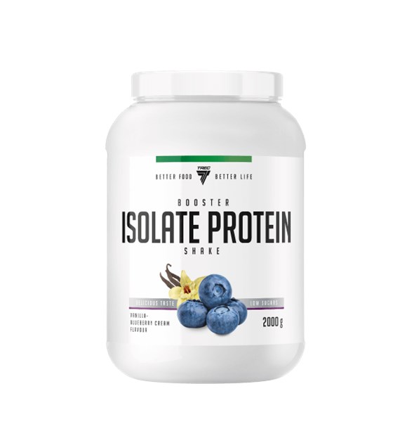 zz BOOSTER ISOLATE PROTEIN  700g JAR VAN. BLUEB.CR