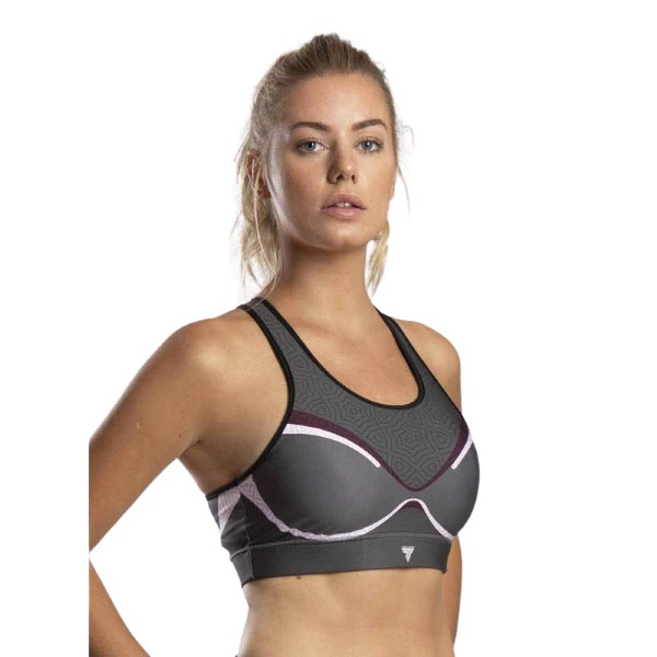 TW SPORT BRA TRECGIRL 13 OPTI PINK GREY XS