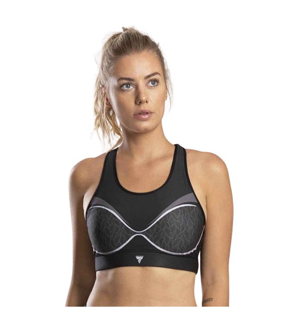 TW SPORT BRA TRECGIRL 14 OPTI BLACK GREY XS