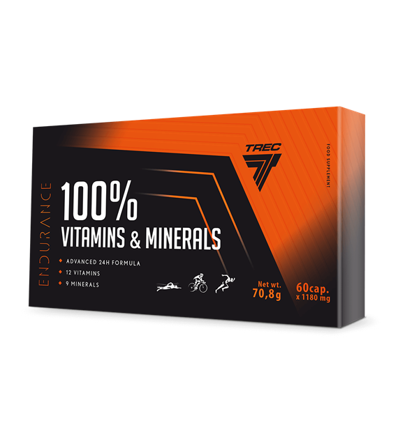 100% VITAMINS & MINERALS 60cap (ENDURANCE)