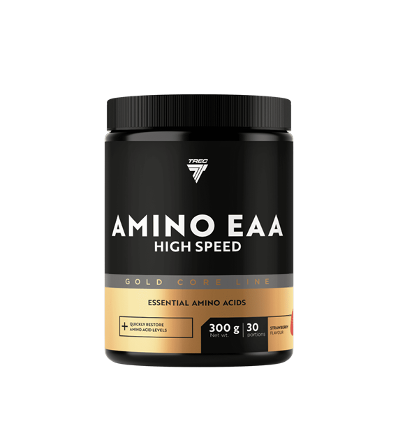 GOLD CORE LINE AMINO EAA HIGH SPEED 300g JAR STRAW