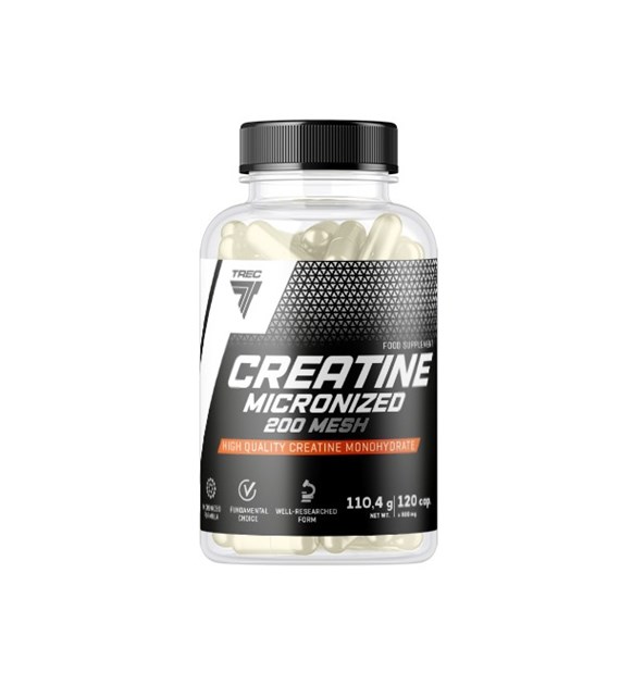 CREATINE MICRONIZED 200 MESH  120cap