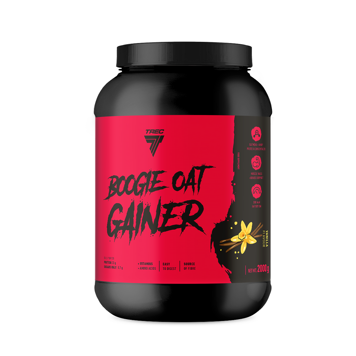 BOOGIE OAT GAINER 2000g JAR VANILLA