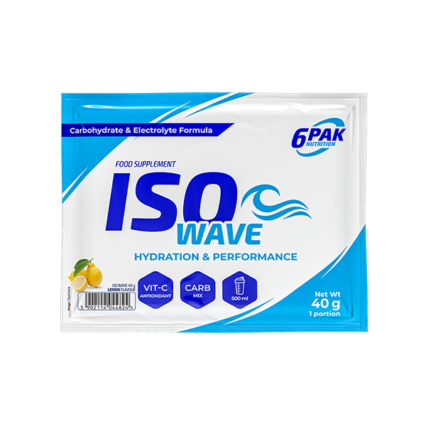 6PAK ISO WAVE 40g LEMON