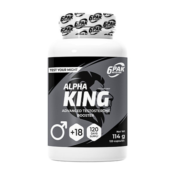 6PAK ALPHA KING 120cap