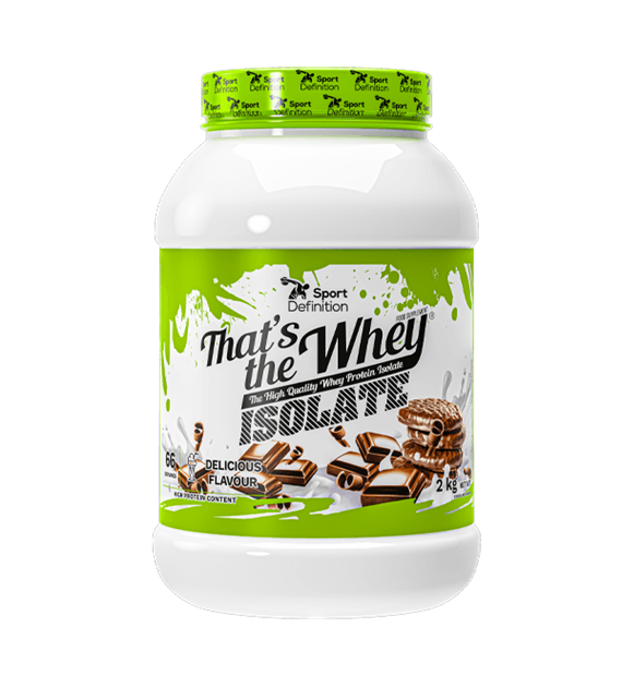 SP-DEF THATS THE WHEY ISOLATE 2000g JAR CHOCOLATE