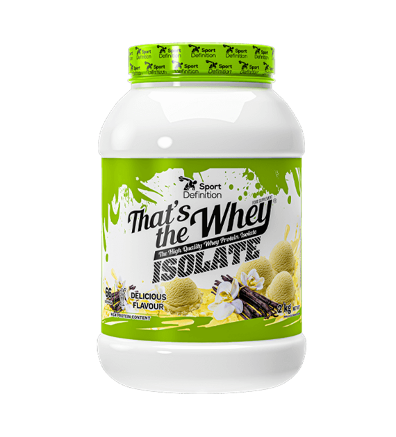 SP-DEF THATS THE WHEY ISOLATE 2000g JAR VAN.I.CREA