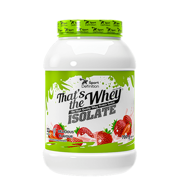 SP-DEF THATS THE WHEY ISOLATE 700g JAR STRAWBERRY