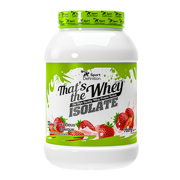 SP-DEF THATS THE WHEY ISOLATE 700g JAR STRAWBERRY