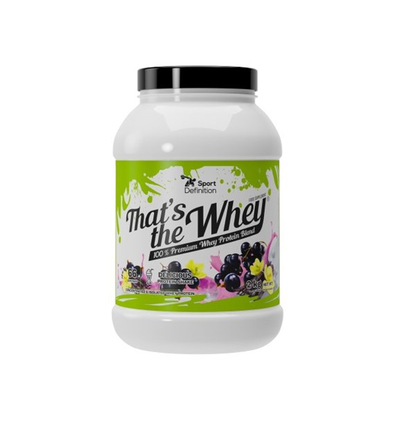 SP-DEF THATS THE WHEY 2000g JAR BLACKCURR.VANIL.