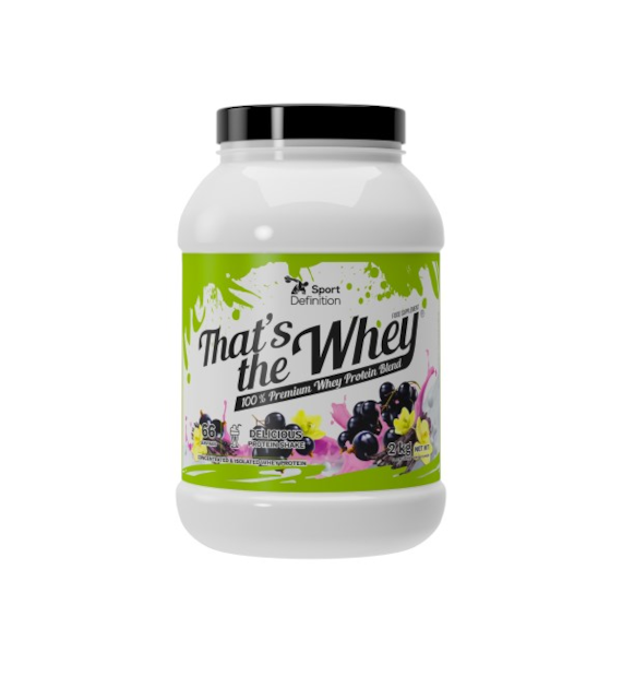 SP-DEF THATS THE WHEY 2000g JAR BLACKCURR.VANIL.