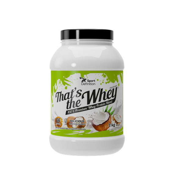 SP-DEF THATS THE WHEY 2000g JAR COCONUT