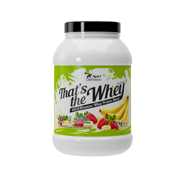 SP-DEF THATS THE WHEY 2000g JAR STRAWBERRY BANANA