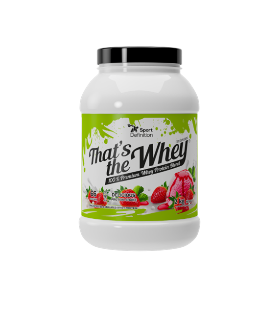 SP-DEF THATS THE WHEY 2000g JAR STRAWB ICE CREAM