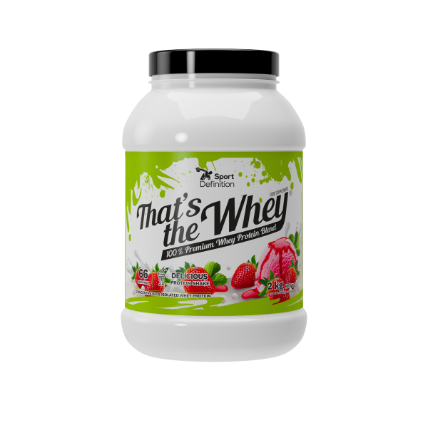 SP-DEF THATS THE WHEY 2000g JAR STRAWB ICE CREAM