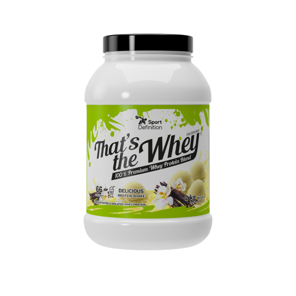 SP-DEF THATS THE WHEY 2000g JAR VANILLA ICE CREAM