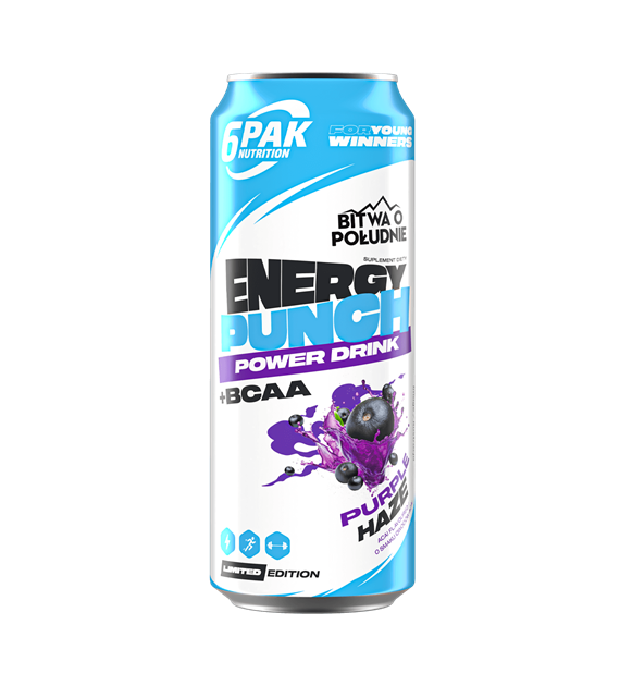 6PAK ENERGY PUNCH 250ml ACAI