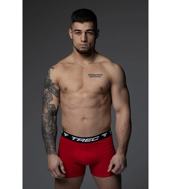 TW BOXER SHORTS 123 RED L
