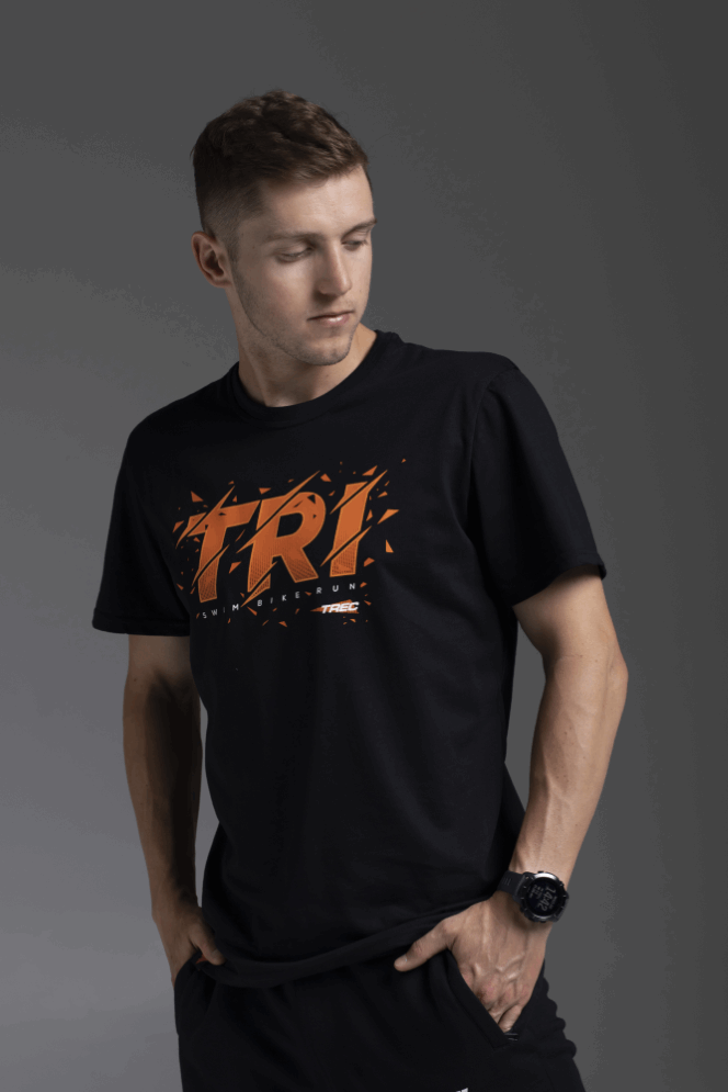 TW ENDURANCE TSHIRT 124 TRIATHLON BLACK L