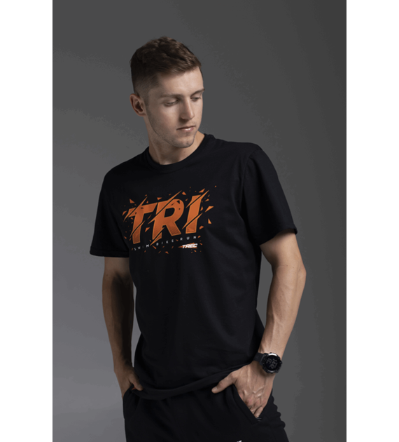 TW ENDURANCE TSHIRT 124 TRIATHLON BLACK M