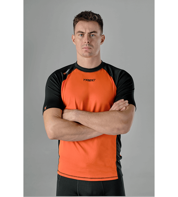 TW PRO SERIES RASHGUARD 121 ORANGE XL