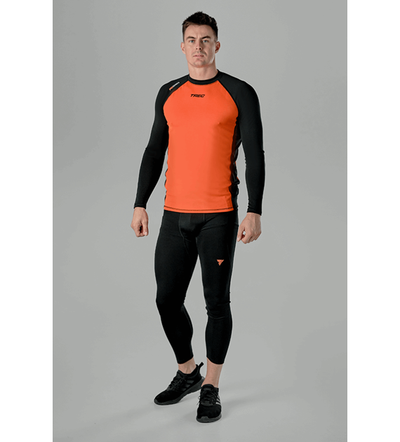 TW PRO SERIES RASHGUARD LONG 120 ORANGE M