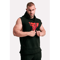 TW BOOGIEMAN HOODIE SLEEVELESS 120 BLACK L