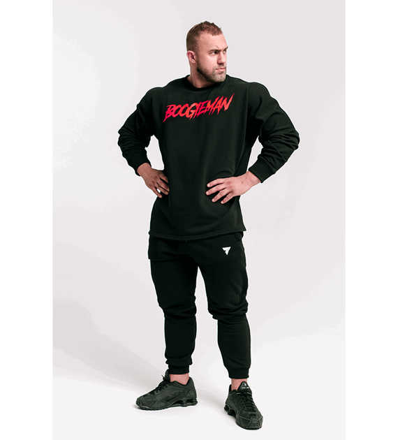 TW BOOGIEMAN SWEATSHIRT 124 BLACK-RED XXL