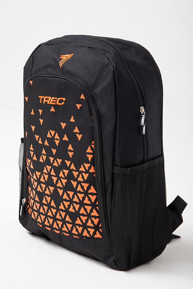 TREC GYM & STREET BACKPACK 006 BLACK & ORANGE