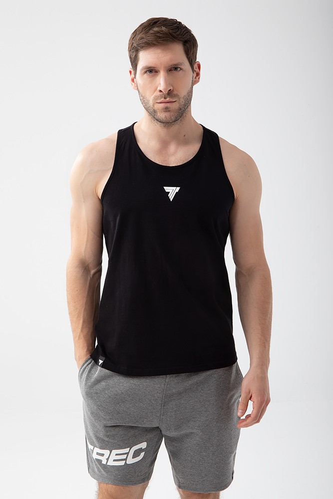 TW BASIC TANK TOP 150 TREC BLACK XXXL