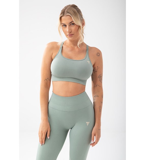 TW TRECGIRL SPORT BRA 160 GREEN M/L