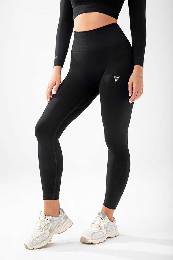 TW TRECGIRL SPORT LEGGINGS 160 BLACK M/L