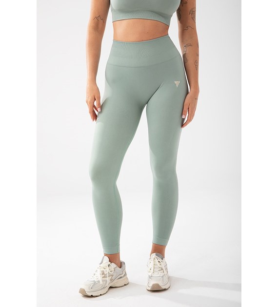 TW TRECGIRL SPORT LEGGINGS 160 GREEN M/L