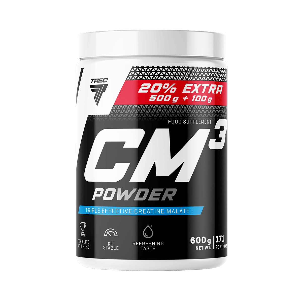 CM3 POWDER 600g JAR ORANGE