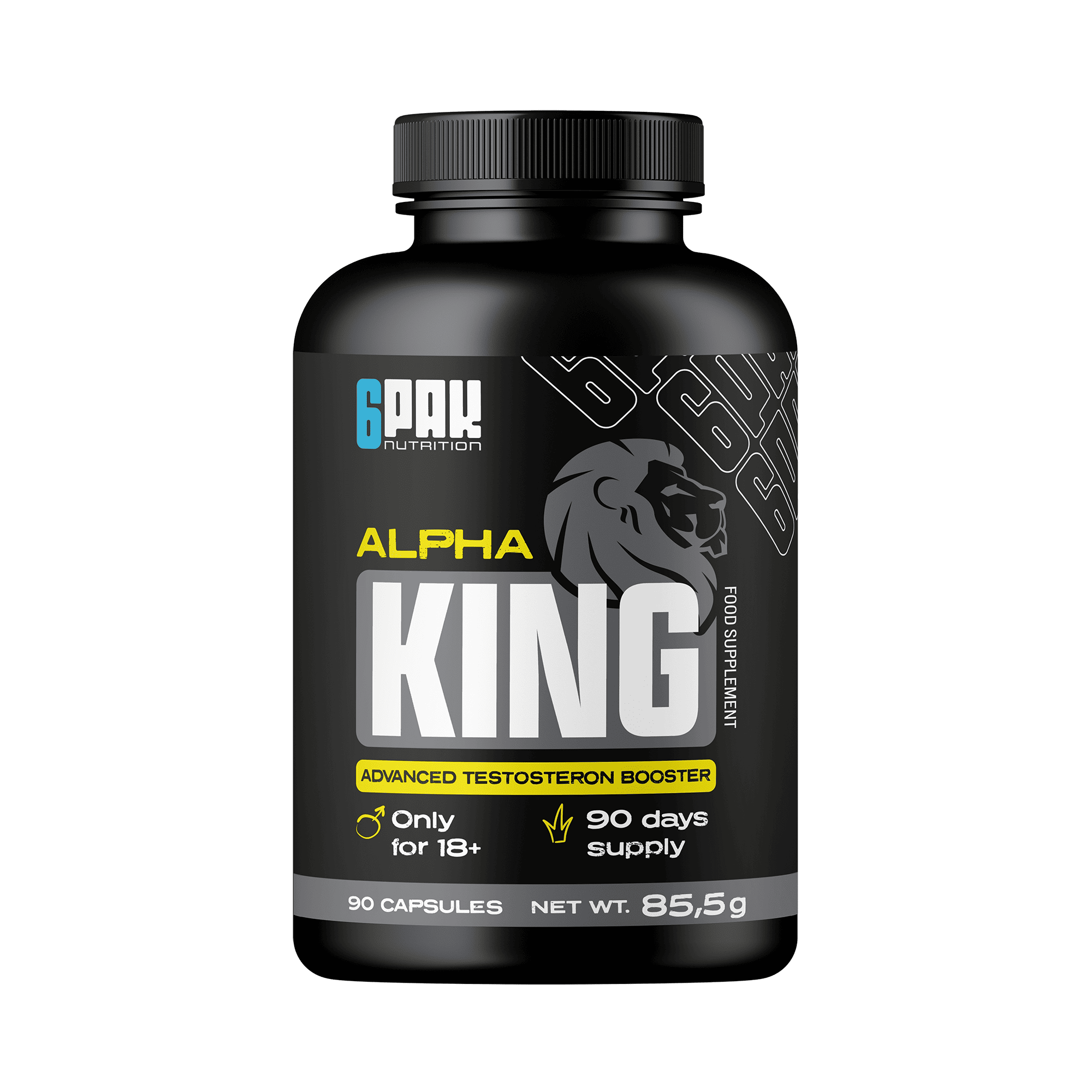 6PAK ALPHA KING  90cap