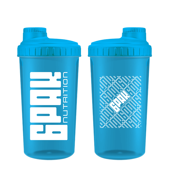 6PAK SHAKER PATERN NEON BLUE 700ml