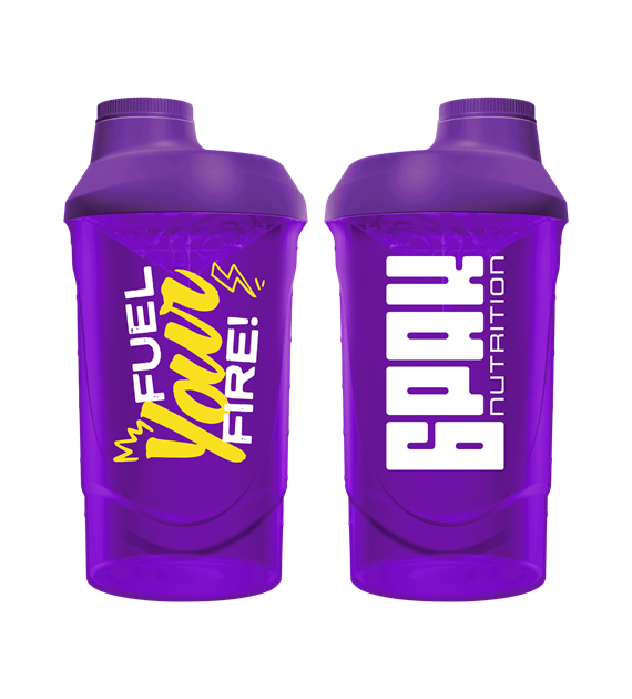 6PAK SHAKER FUEL YOUR FIRE PURPLE 600ml