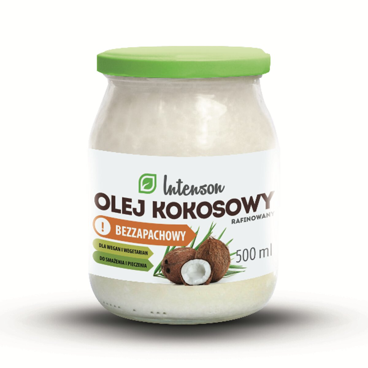 INTENSON OLEJ KOKOSOWY RAFINOWANY 500ml