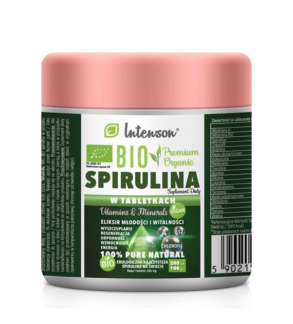 INTENSON BIO SPIRULINA 200tab