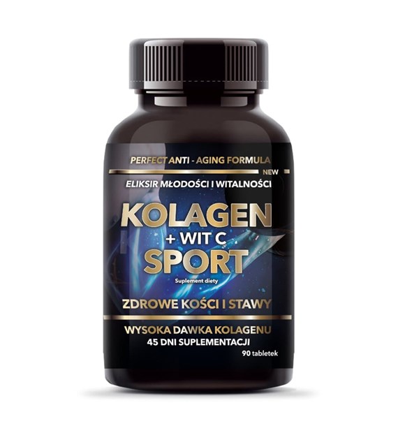 INTENSON KOLAGEN TABLETKI+WIT C SPORT 45g