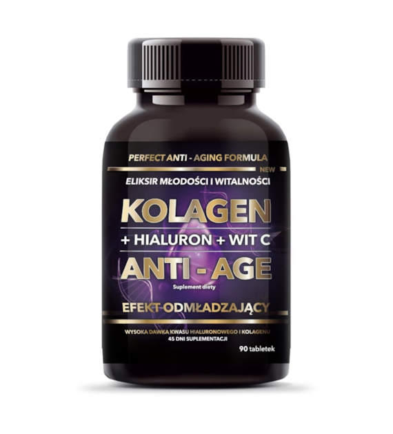 INTENSON KOLAGEN TABLETKI+HIAL+WIT C ANTI-AGE 45g