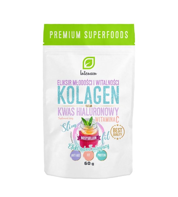 INTENSON KOLAGEN + KWAS HIALUR + WIT C 60g