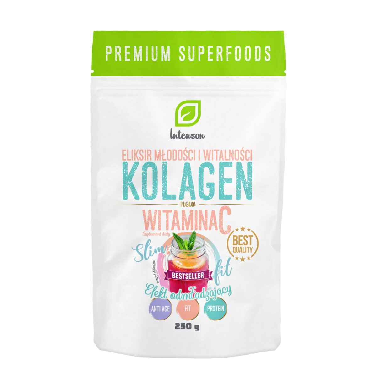 zz INTENSON KOLAGEN + WITAMINA C 250g