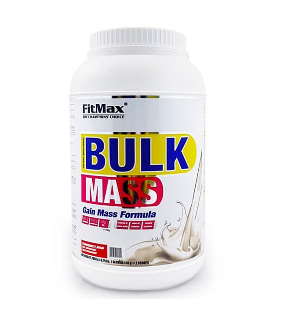 FITMAX BULK MASS 2800g JAR CHOCOLATE