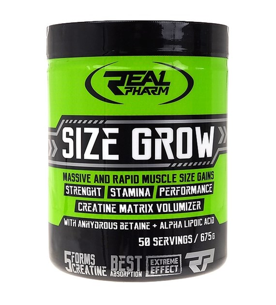 zz REAL PHARM SIZE GROW 675g STRAWBERRY WATERMELON