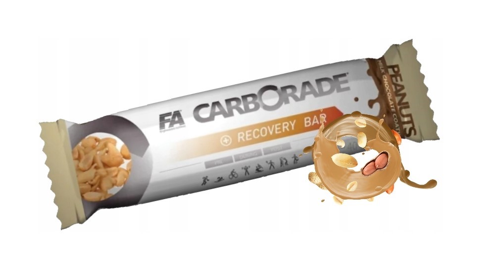 FA CARBORADE RECOVERY BAR 40g CHOCOLATE-PEANUT