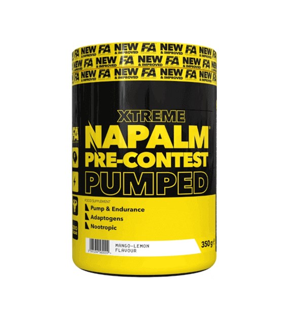 FA XTREME NAPALM PRE-CON PUMPED 350g JAR DRAG FR