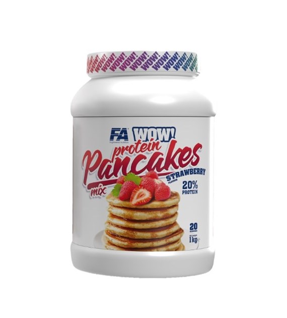 FA WOW! PROTEIN PANCAKES 1000g STRAWBERRY