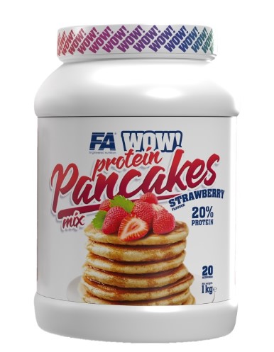 FA WOW! PROTEIN PANCAKES 1000g STRAWBERRY