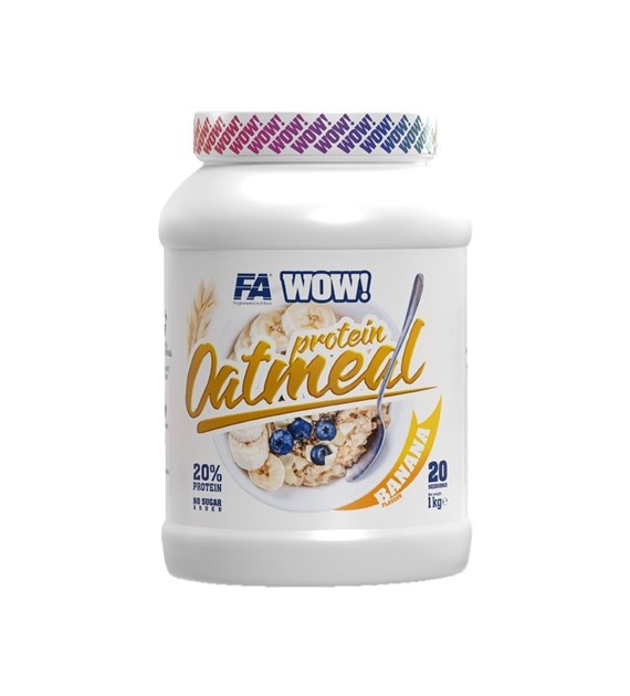 FA WOW PROTEIN OATMEAL 1000g BANANA